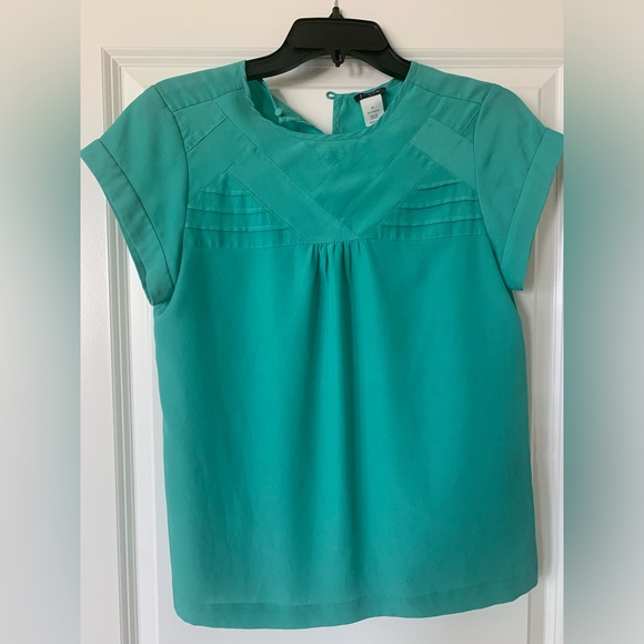 Tops - Teal J crew top